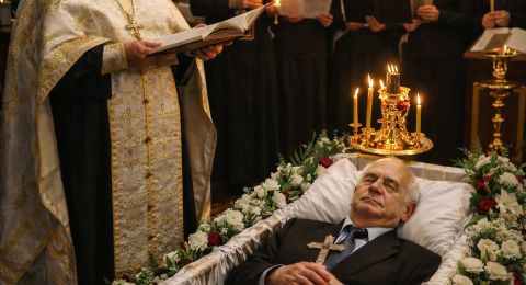 Отпевание усопшего